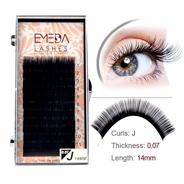 Individual Eyelash Extension Best EyeLashes JS07 Emeda eyelash